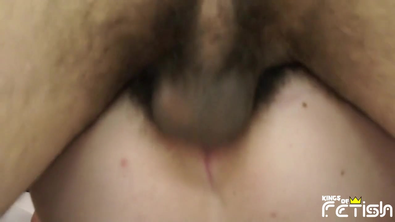 Tattooed guy fucks his friend ass on the bed in various positions bareback style