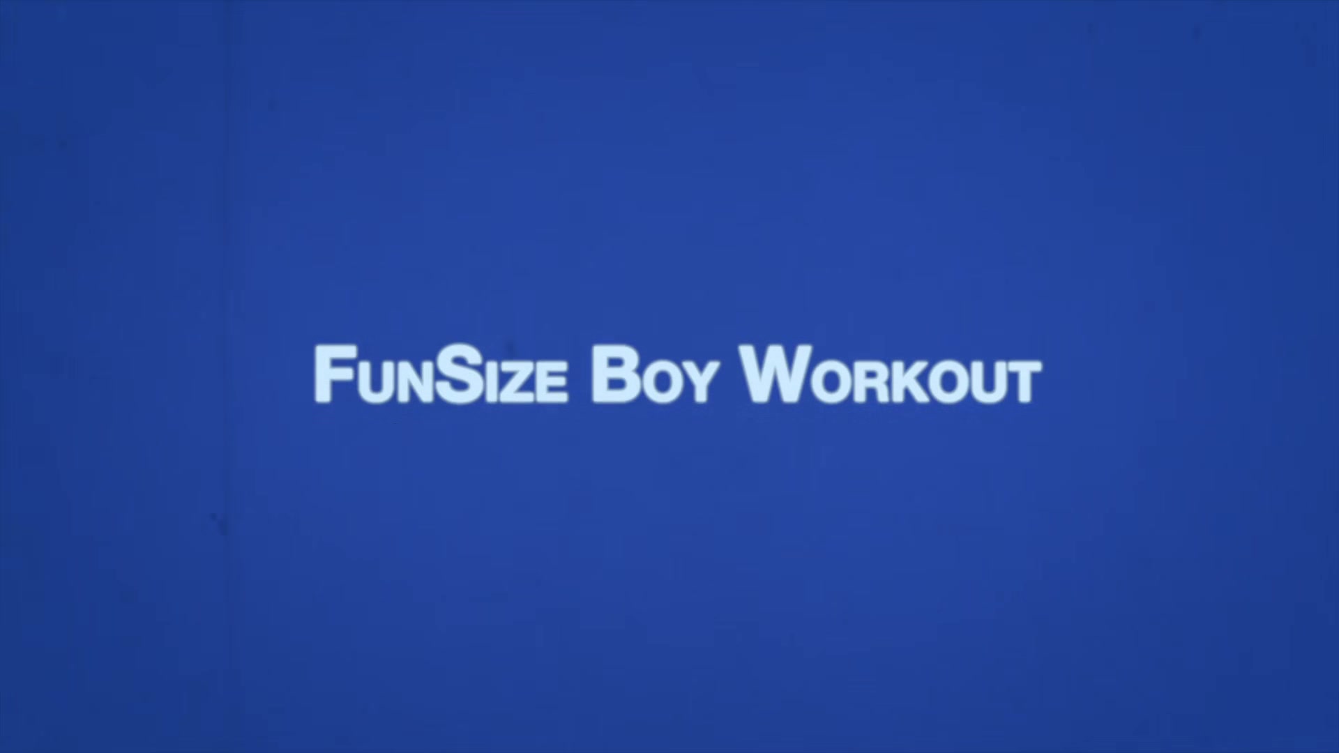 JONATHAN Chapter 4 - Funsize Boy Workout