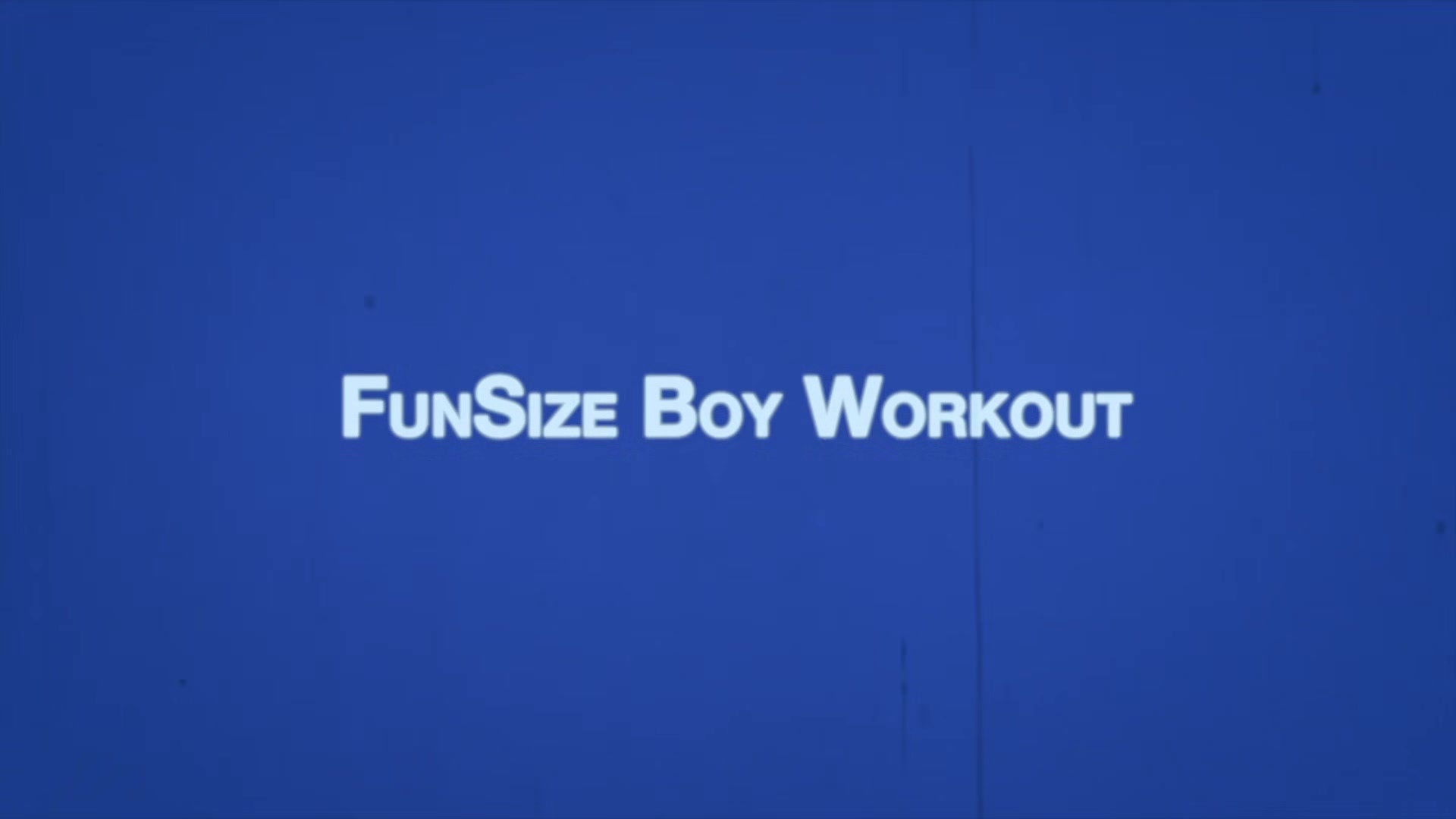 JONATHAN Chapter 4 - Funsize Boy Workout