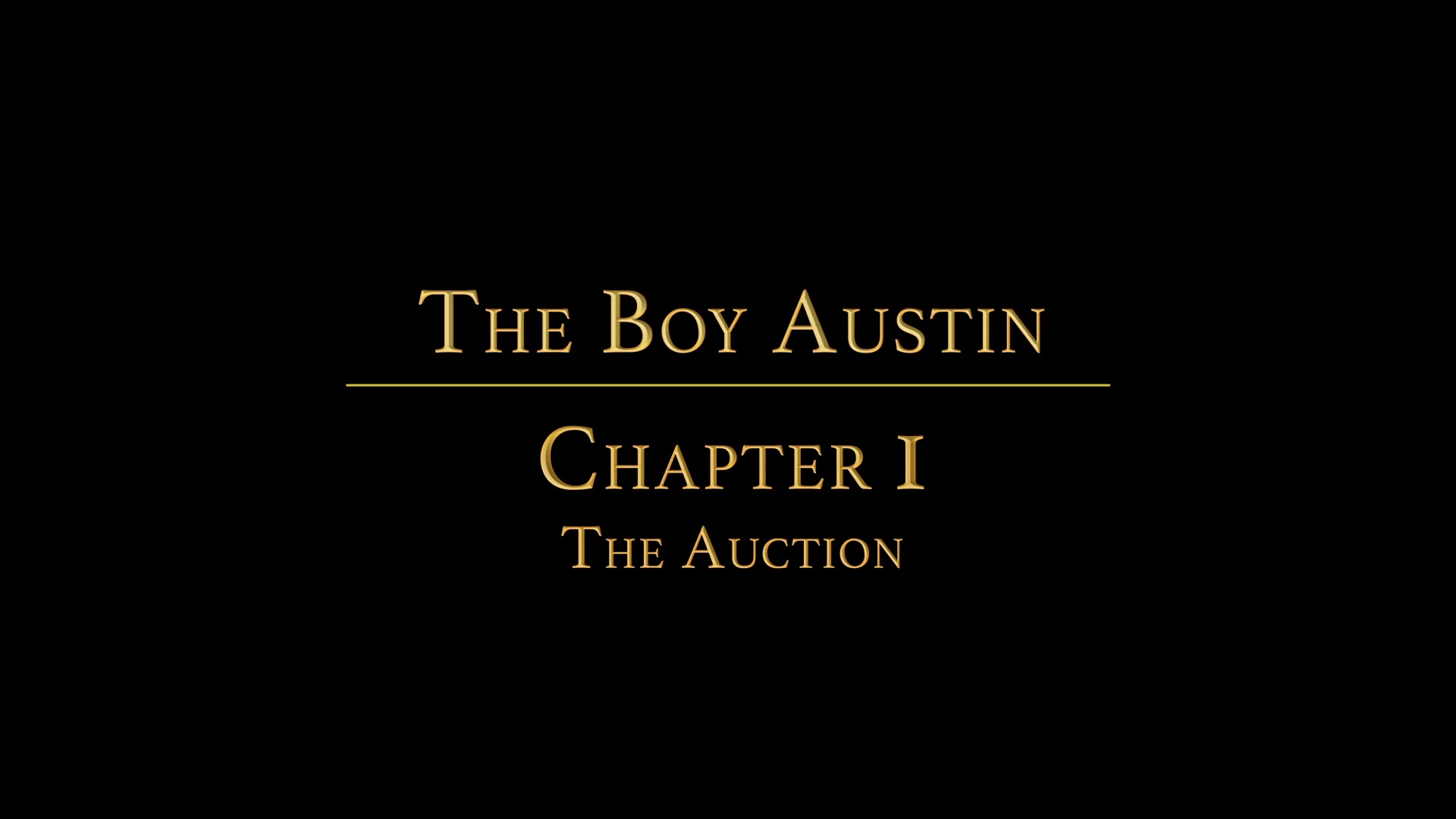 THE BOY AUSTIN Chapter 10 - Boy Slave Auction