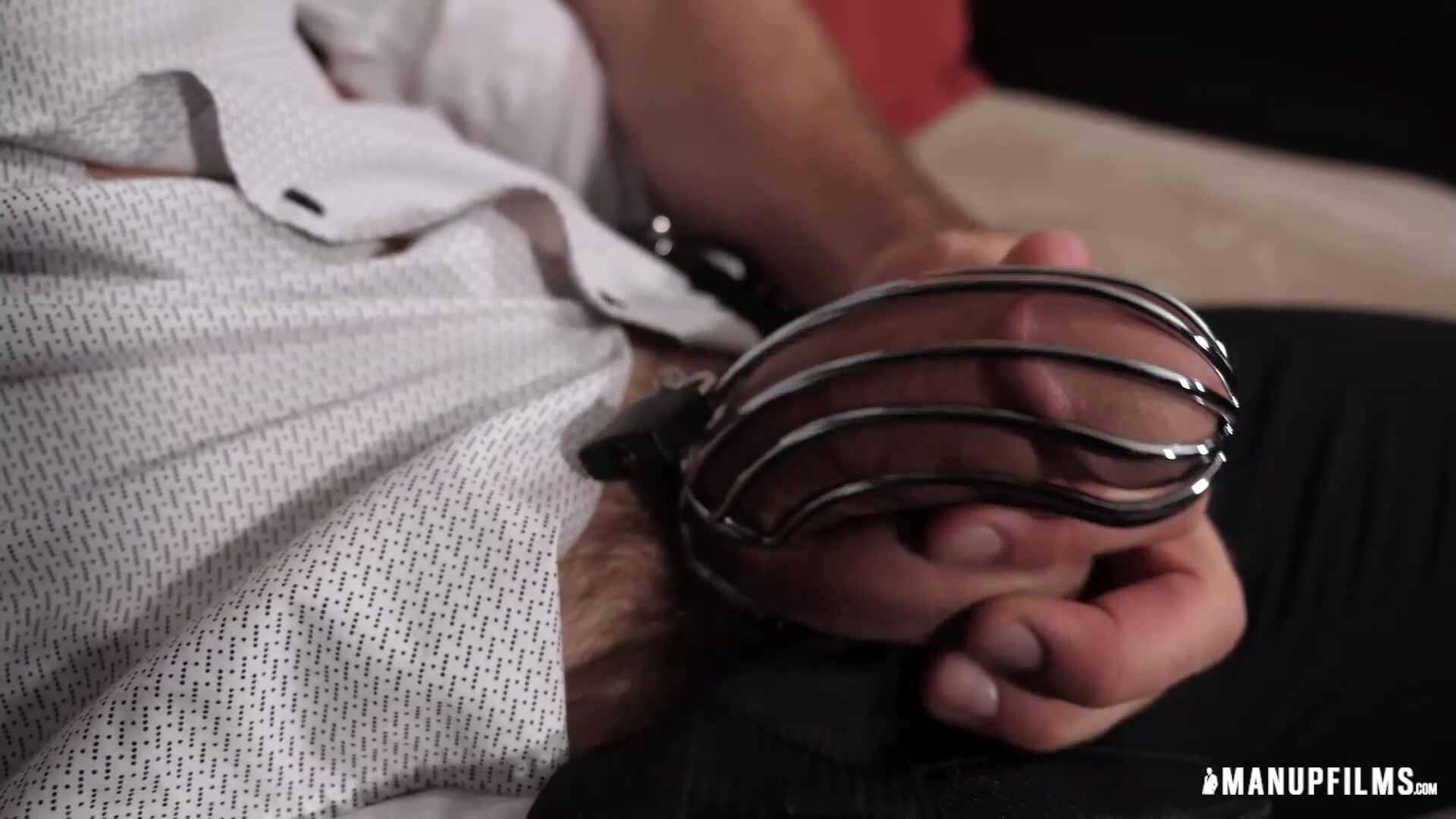 Blond Pierce Paris Masturbates Johnny B Hard Dick In BDSM