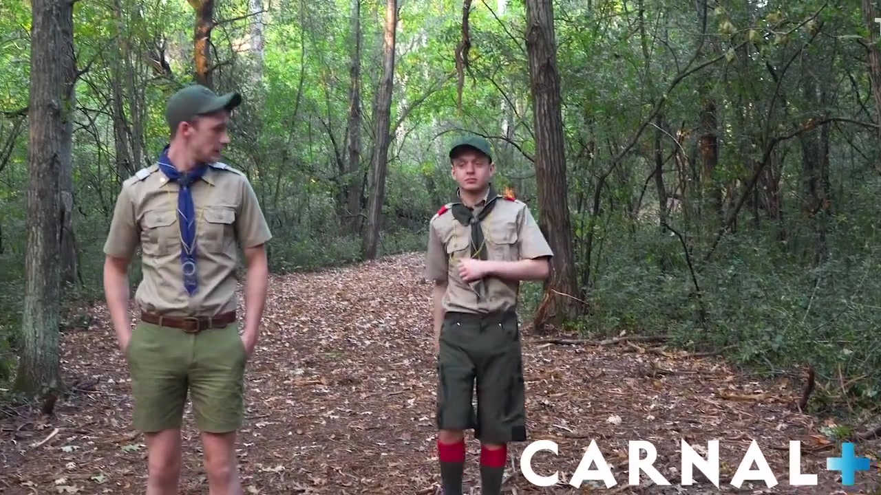 Barebacks Along Outdoor Trail With Cole Blue And Scout Ian