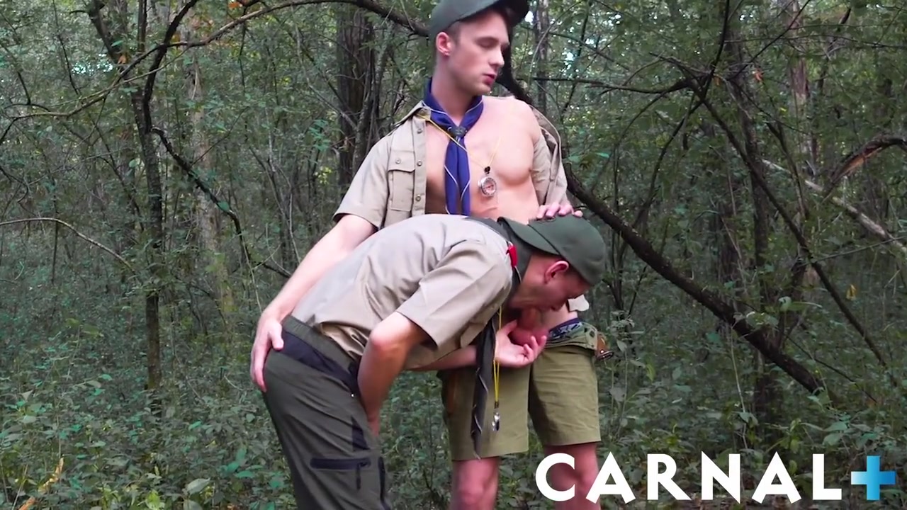 Barebacks Along Outdoor Trail With Cole Blue And Scout Ian