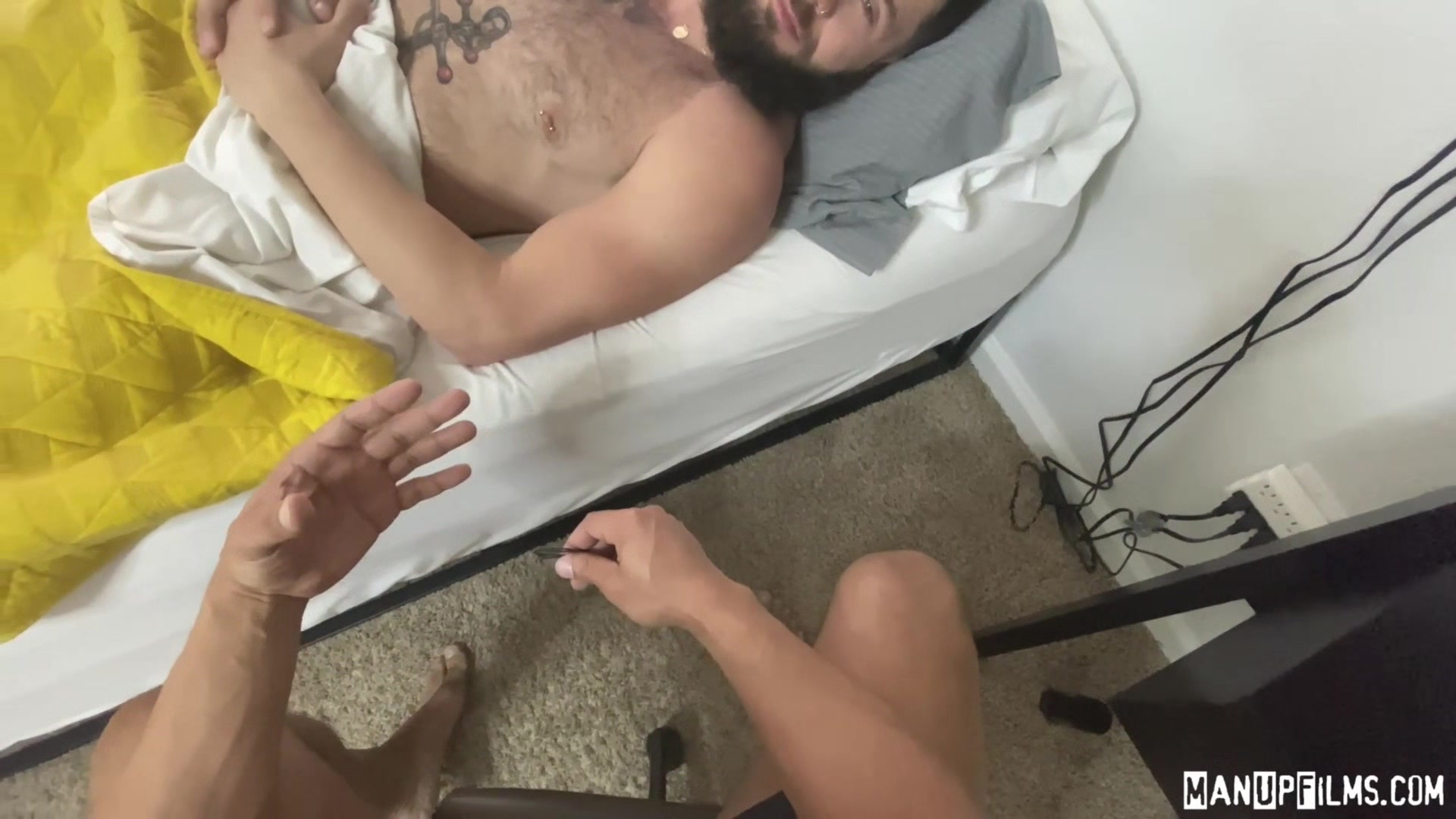 Tattooed Johnny Hill Gets Raw Breeds From Hung Dillon Diaz