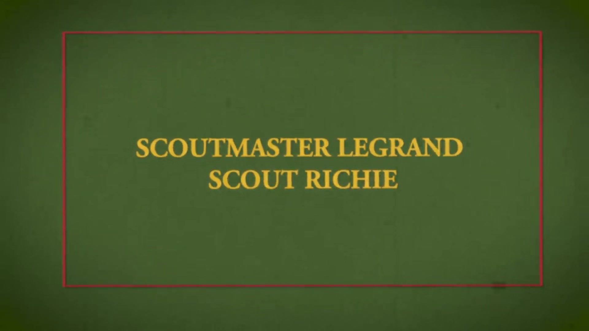 SCOUT RICHIE Chapter 1 - Weathering the Storm