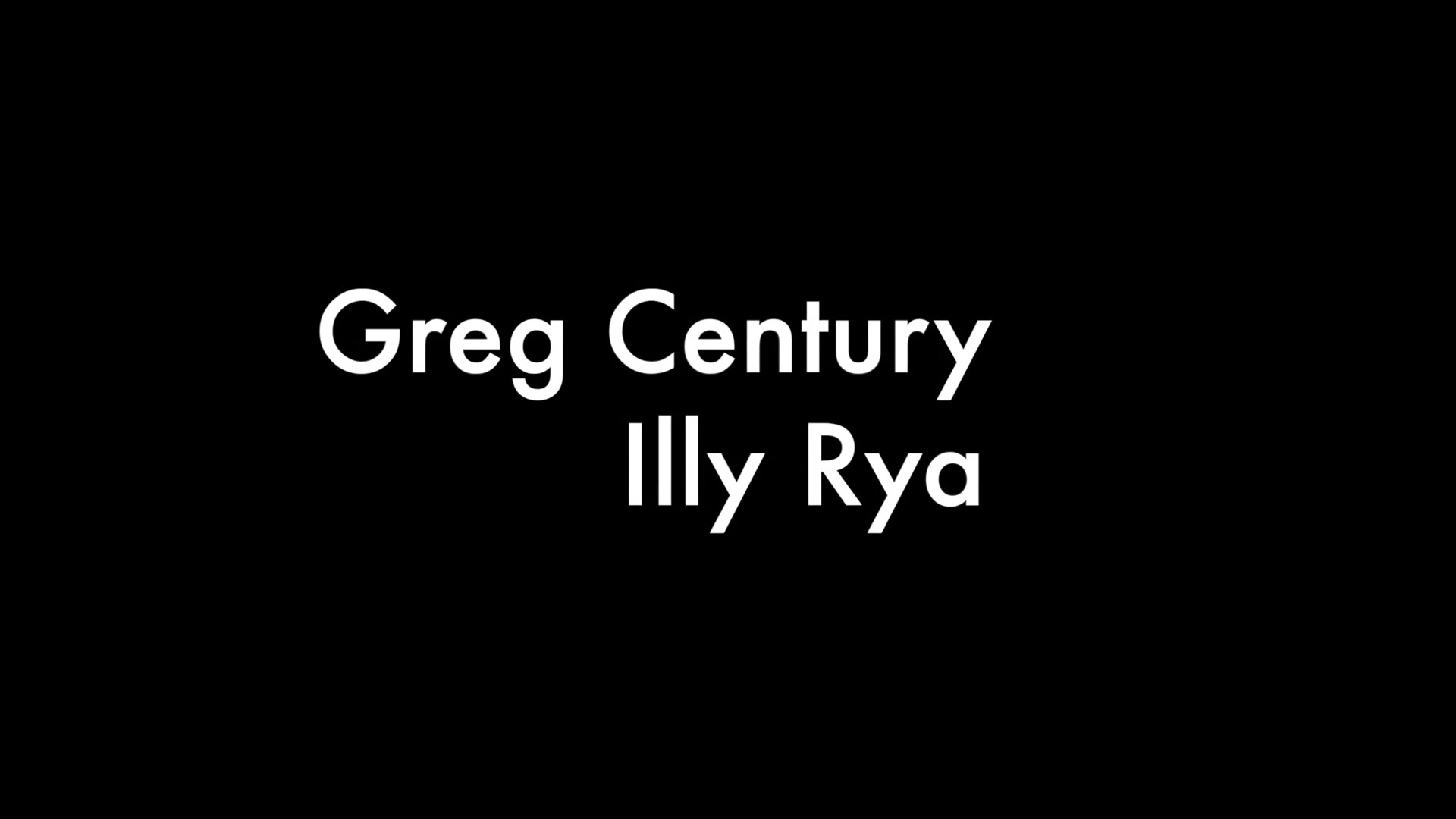 Greg Century and Illy Rya