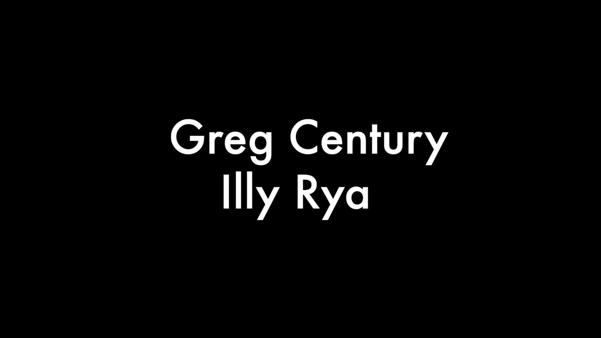 Greg Century and Illy Rya