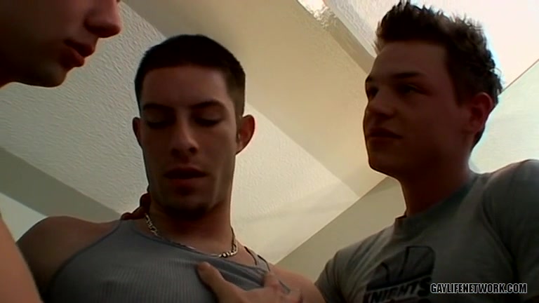 Cock Hungry Boy Sucks Two Big Dicks - Jeremiah Johnson Mike Roberts Zack Randall