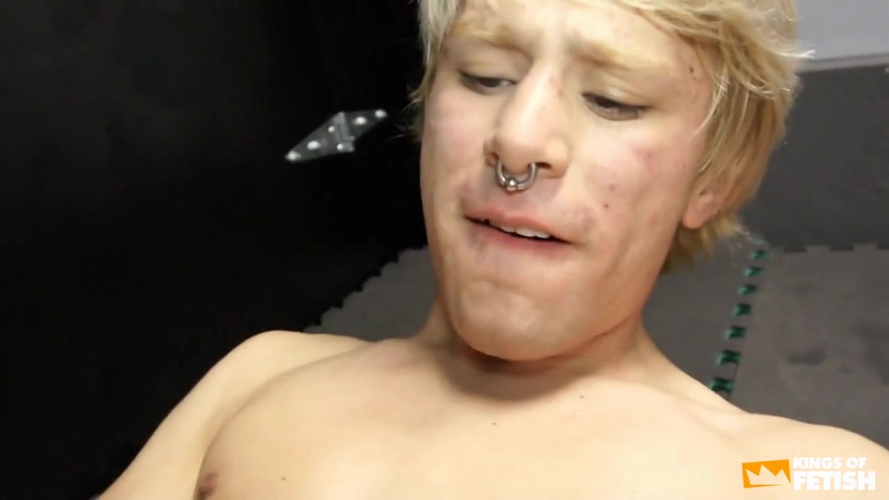 Twink with pierced nose gets his tight ass rammed by horny partner