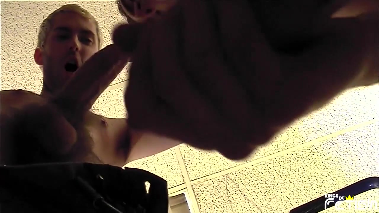 Two horny guys blow their cocks and have amazing anal sex on the floor