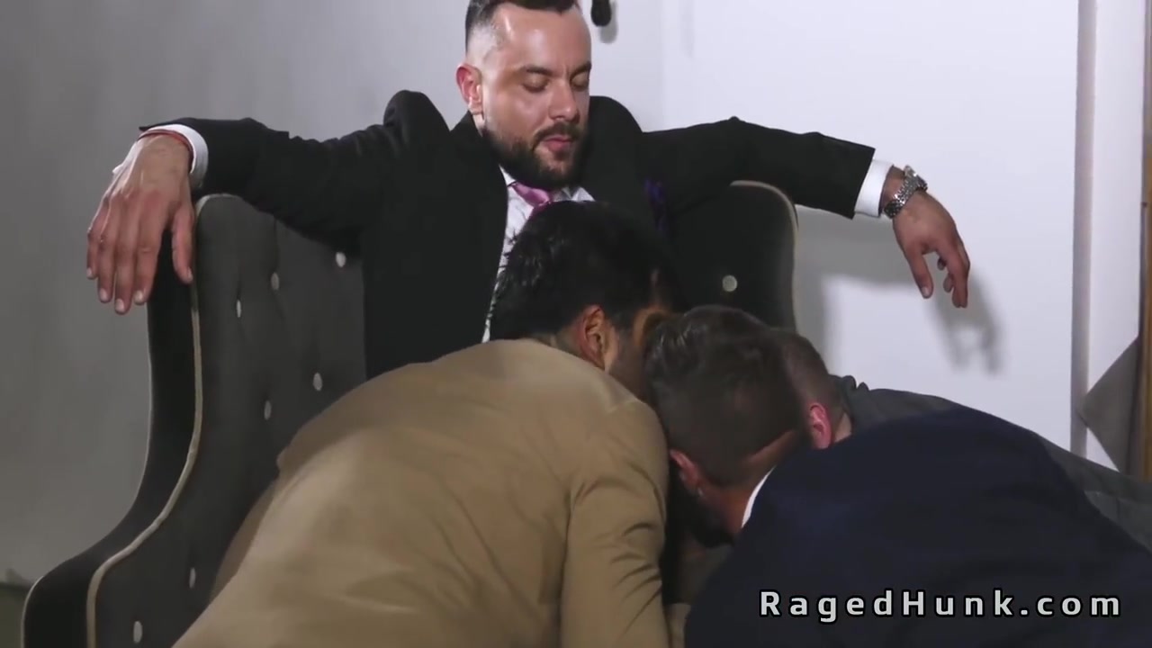 Four Gays In Suits Anal Fucking And Cumming 6 Min
