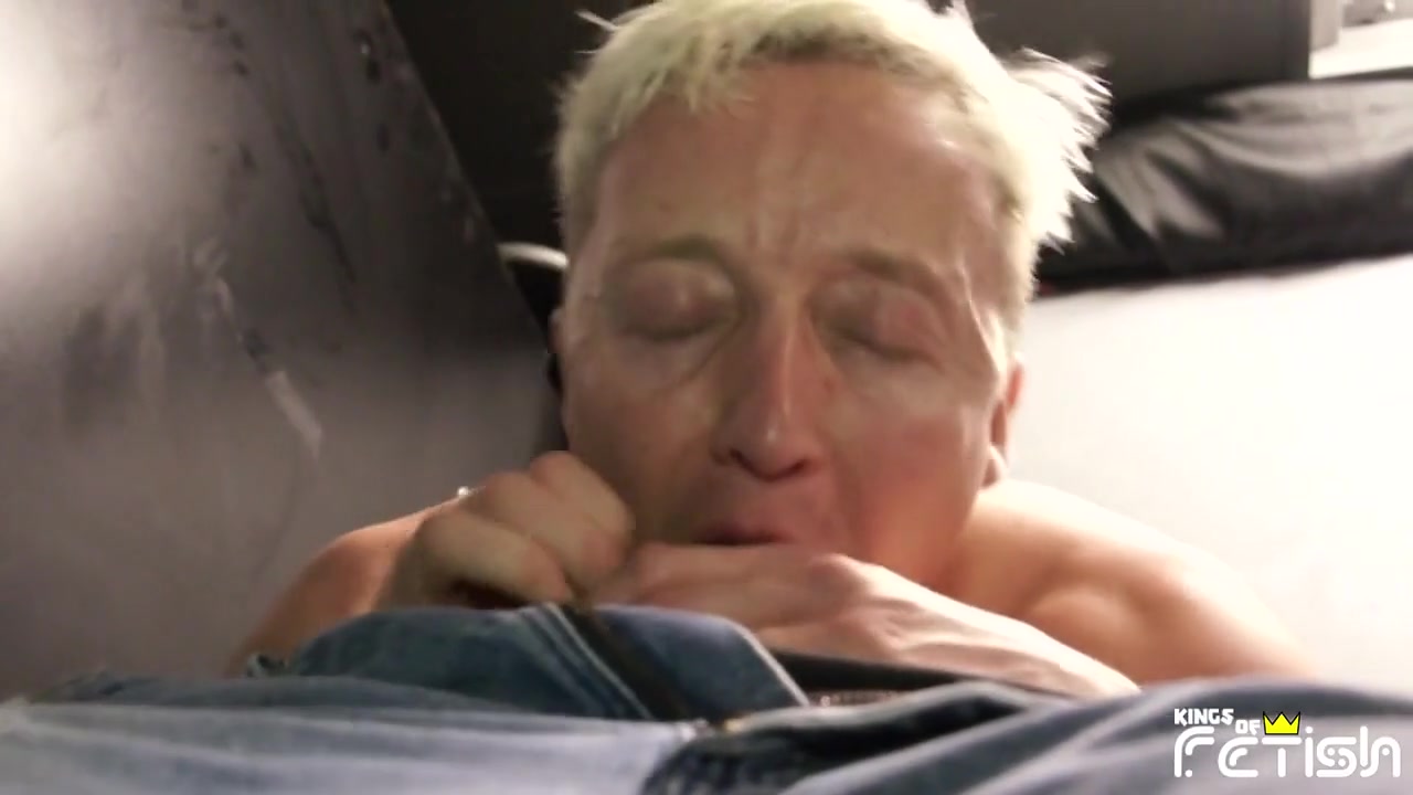 Two horny guys blow their big dicks in 69 position