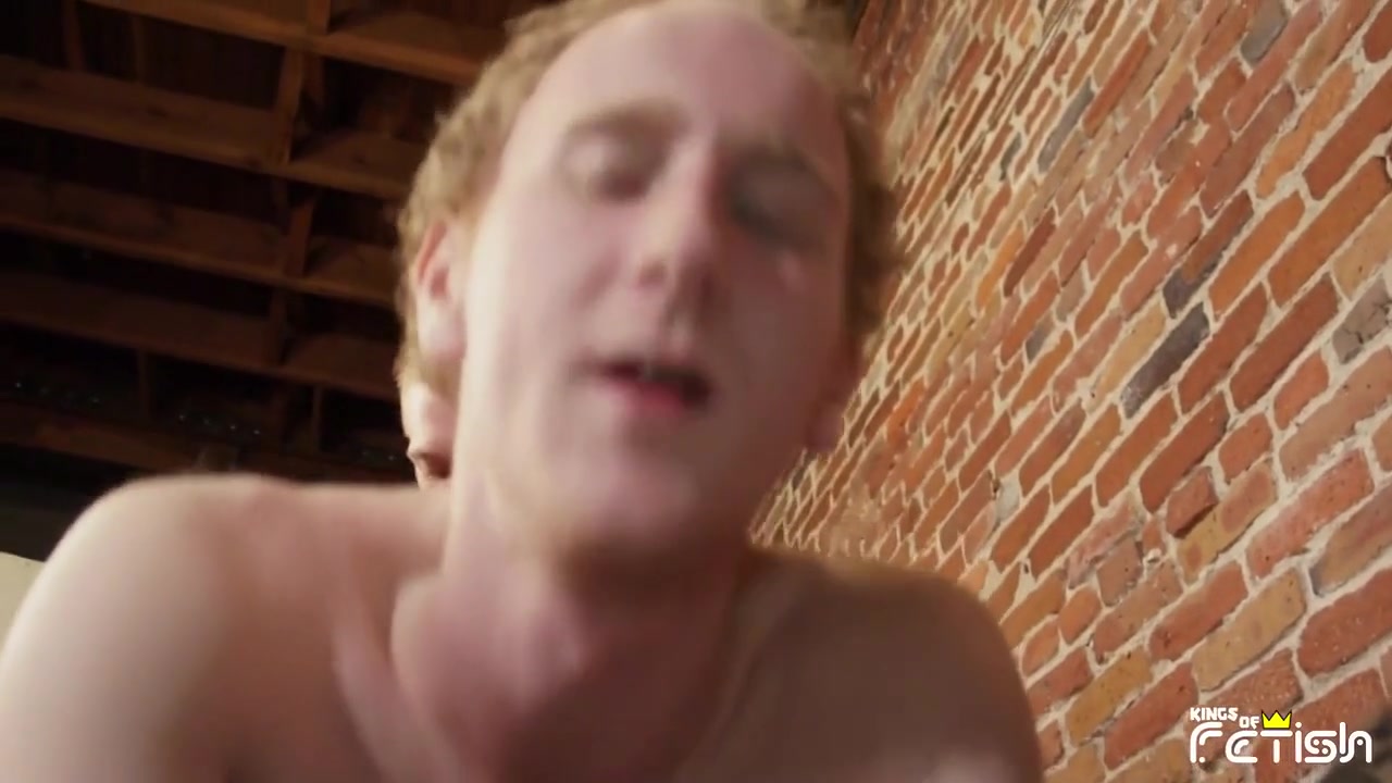 Horny guy enjoys getting anal sex in bareback style and a cum load on ass from his friend