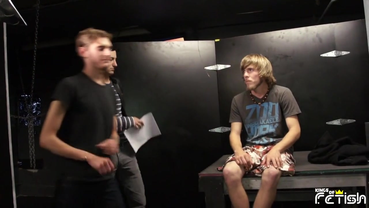 Chubby twink gets his ass pounded in hot gay foursome to not go to the prison