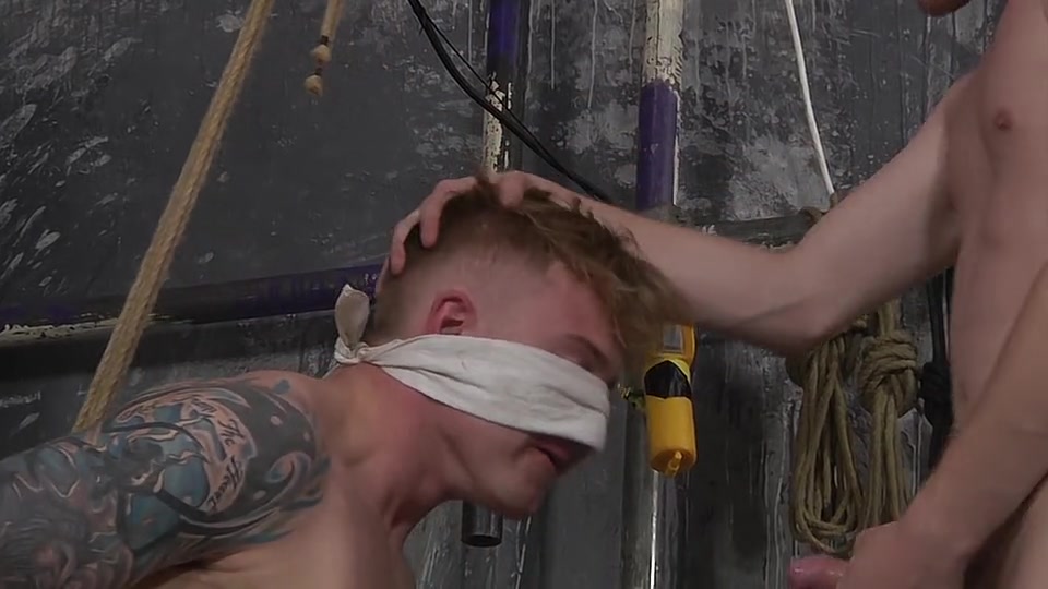 Blindfolded Jock Gets Owned - Tyler Underwood & Sean Taylor