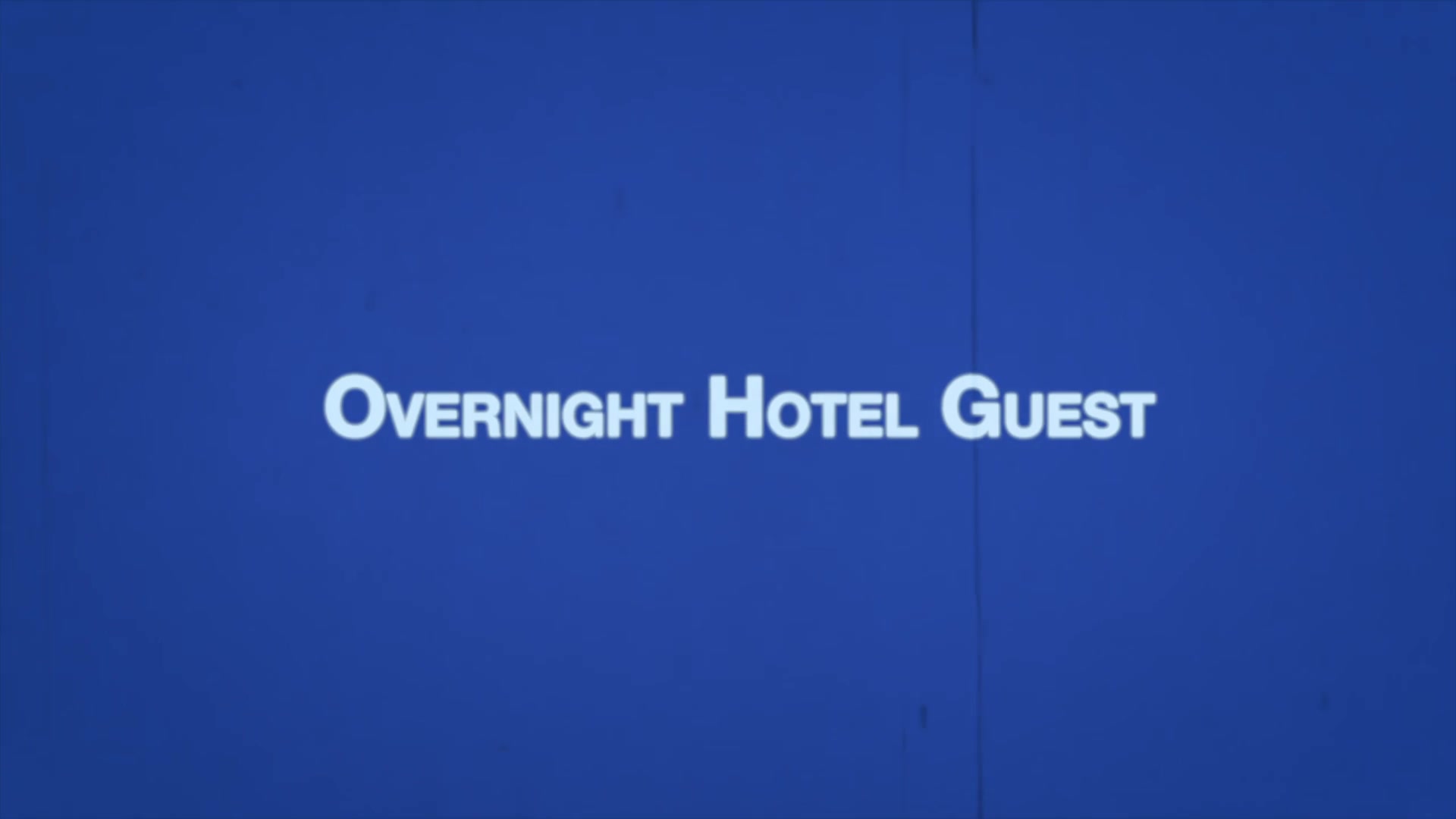 JAY Chapter 3 - Overnight Hotel Guest