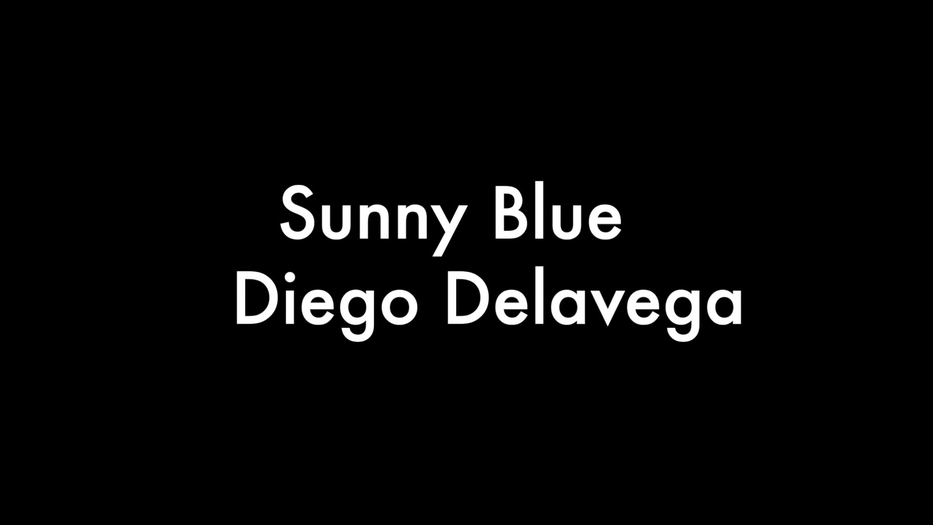 Sunny Blue and Diego Delavega