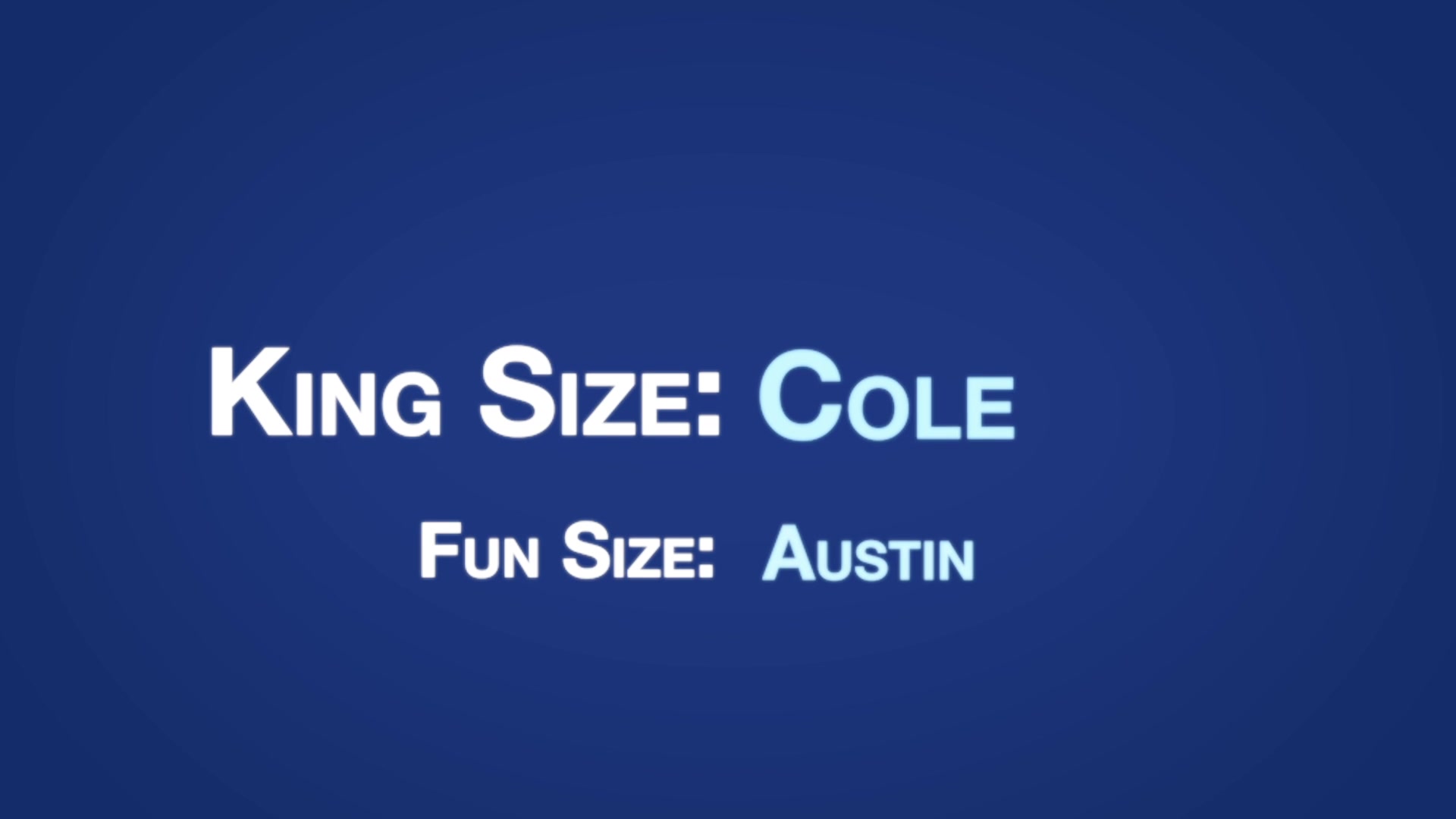 AUSTIN Chapter 14 - Boys Big and Small