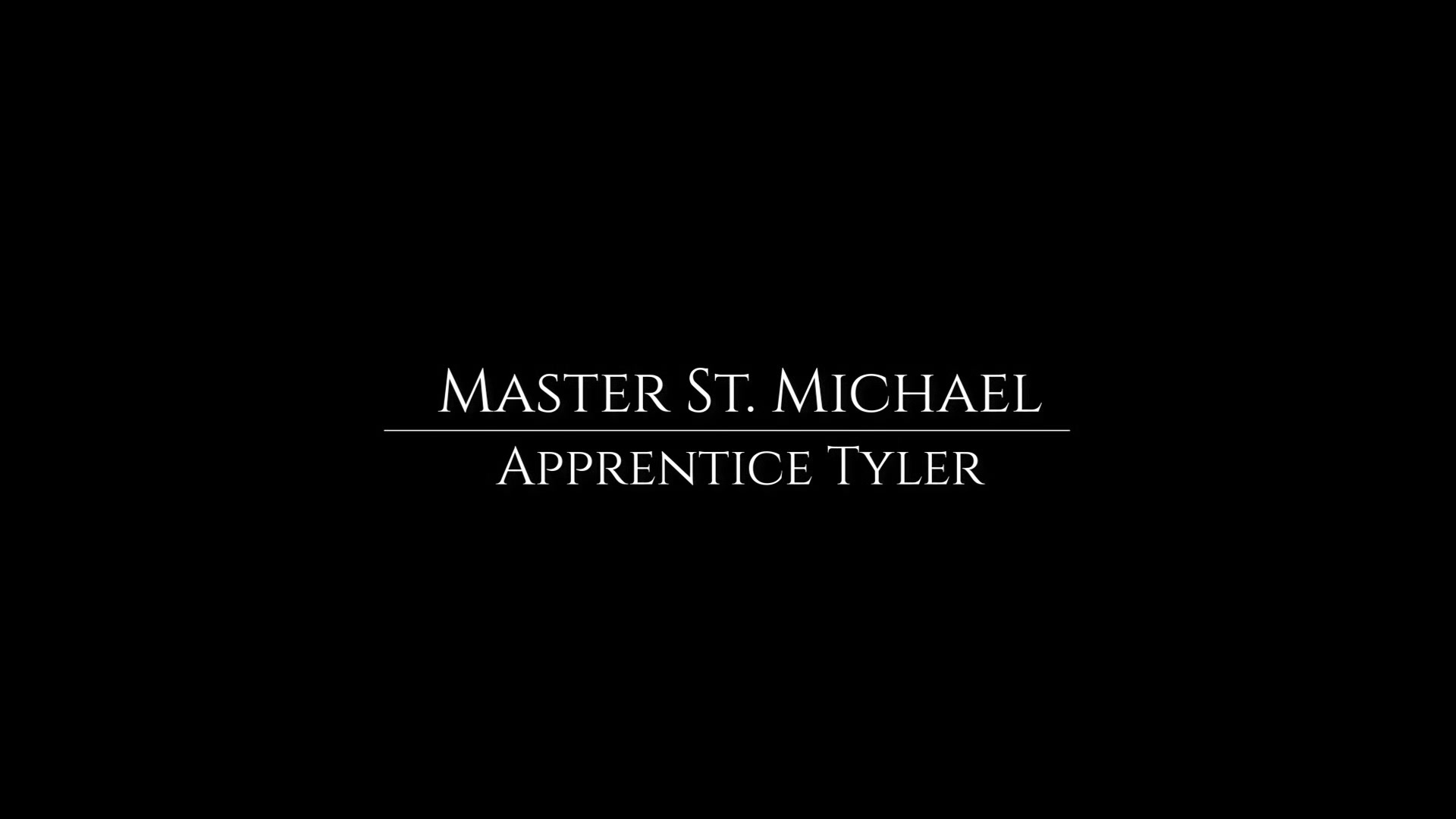APPRENTICE TYLER Chapter 3 - Anointing