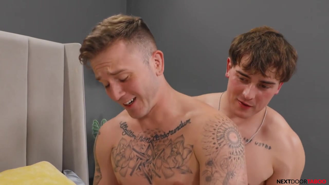 New Hunk Stepbro Rails Hairy Stud & Jock Full