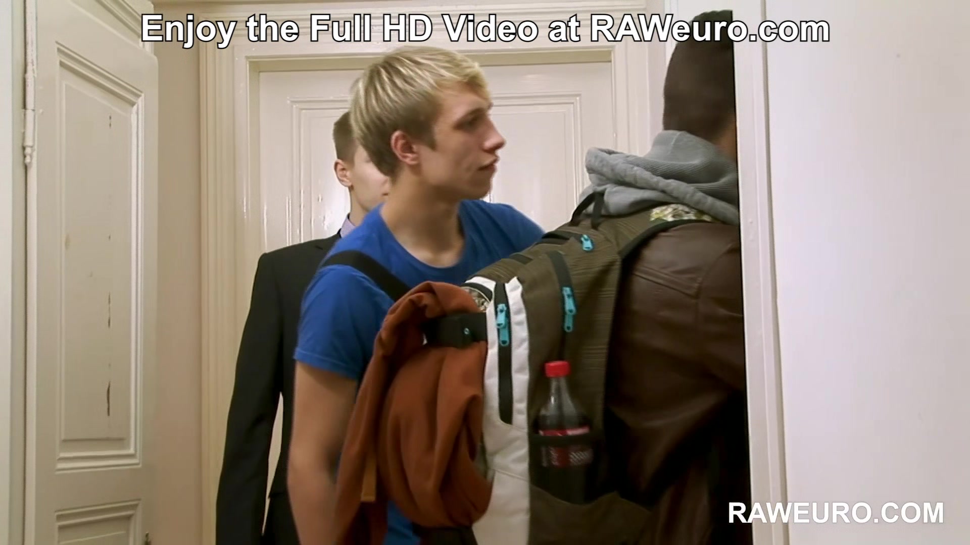 Three Cute Twinks Sven Laarson, Harry Straight & Bob Hazle fucking for RAWEuro