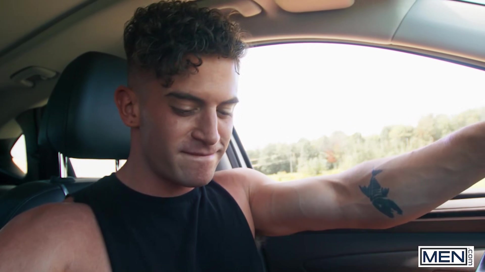 MEN - Chuck Conrad Gets Horny During His Community Service & Meets Bottom Trevor Brooks Who Is Willing To Help