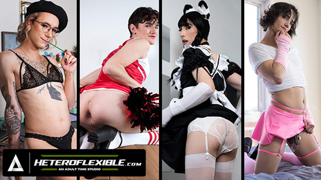 HETEROFLEXIBLE - FEMBOYISH COMPILATION! HARD ROUGH SEX, DEEPTHROAT, DOGGYSTYLE, RIDING DICK, & MORE!