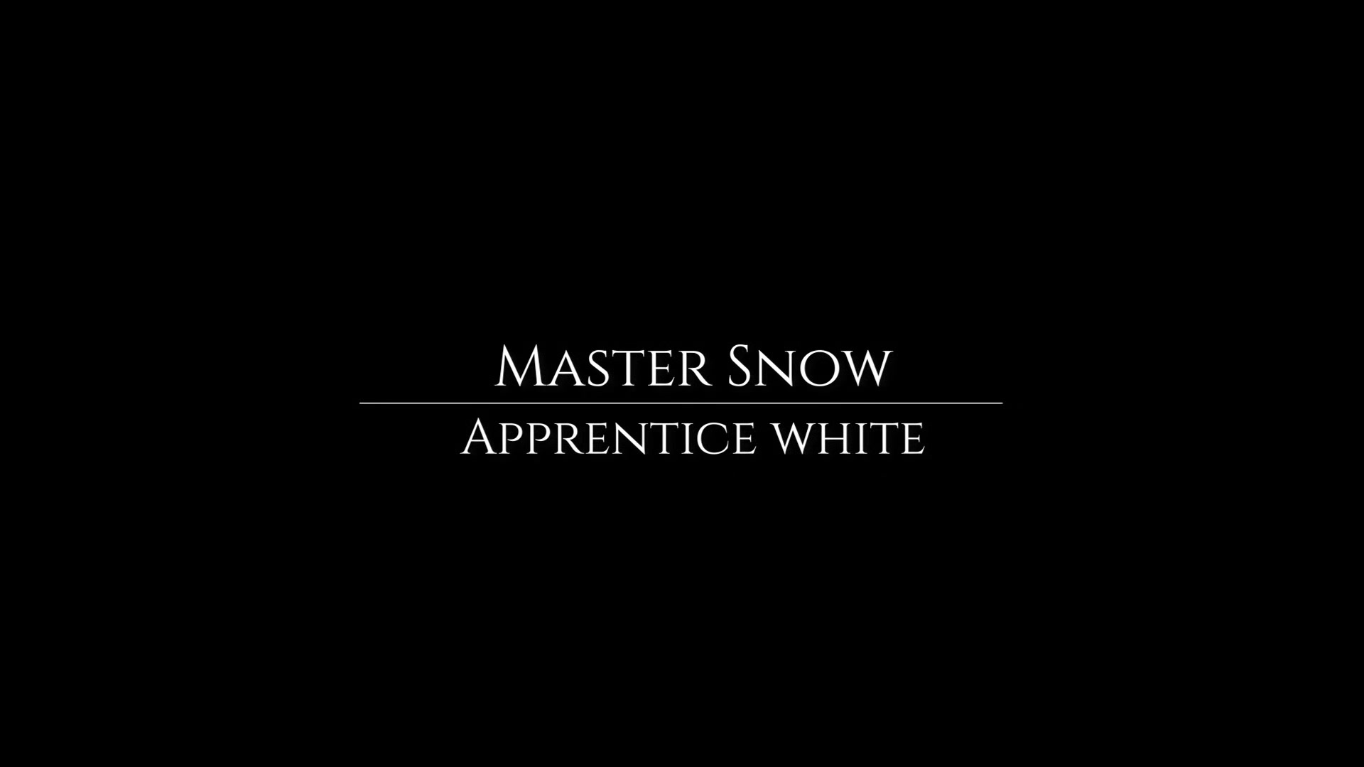 APPRENTICE WHITE Chapter 2 - The Calling