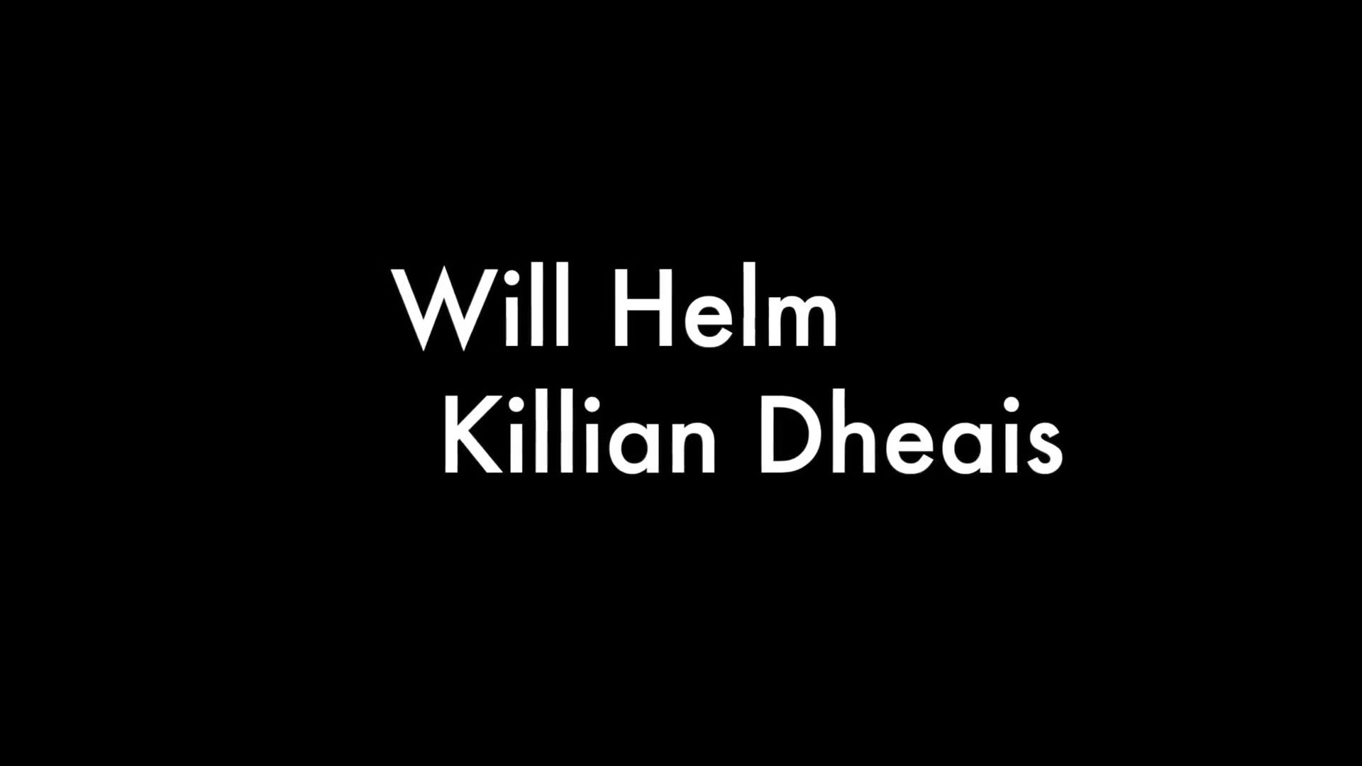 Will Helm and Killian Dehais