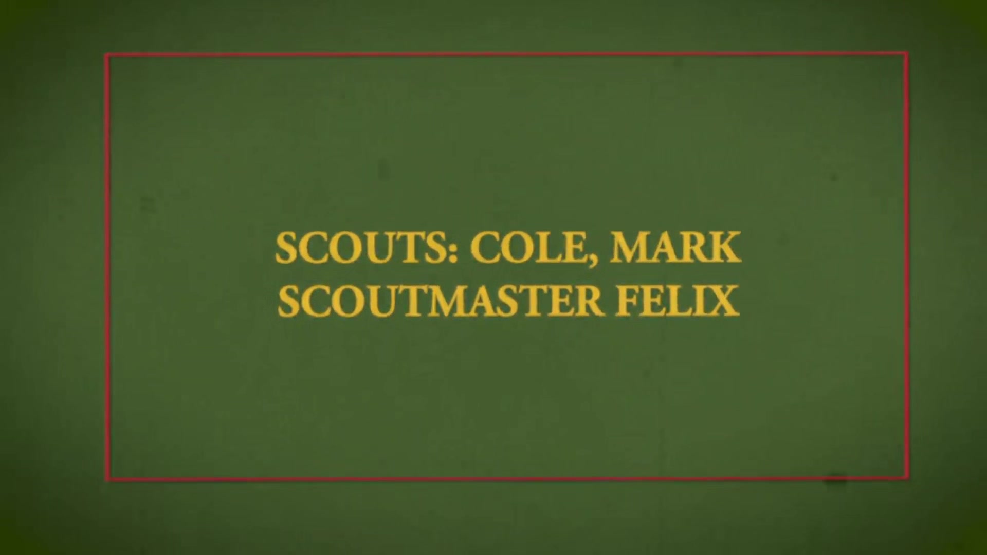 TROOP TIME Chapter 4 - Scout Skills