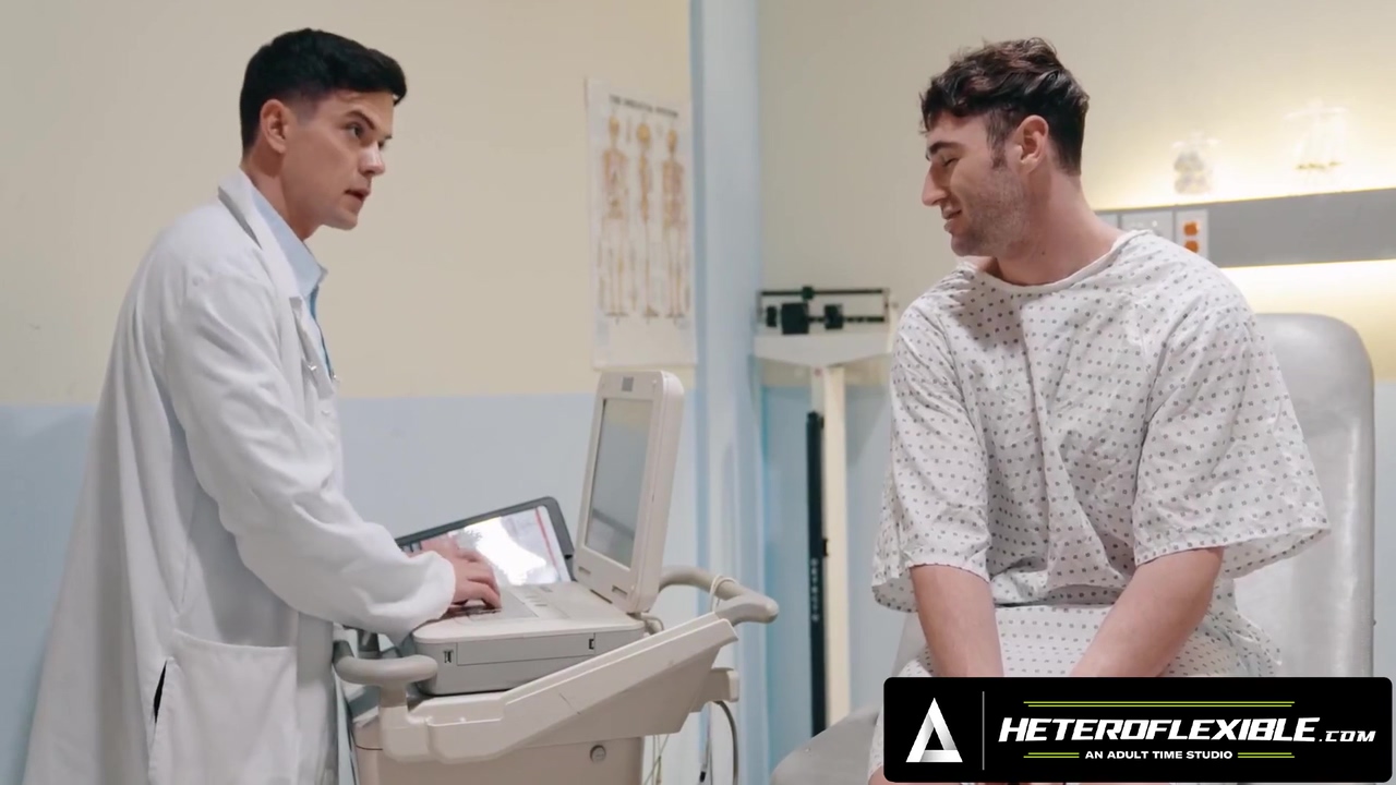 Heteroflexible - Pervert Doctor Dakota Payne Starts Jerking Off During Michael Boston Prostate Exam