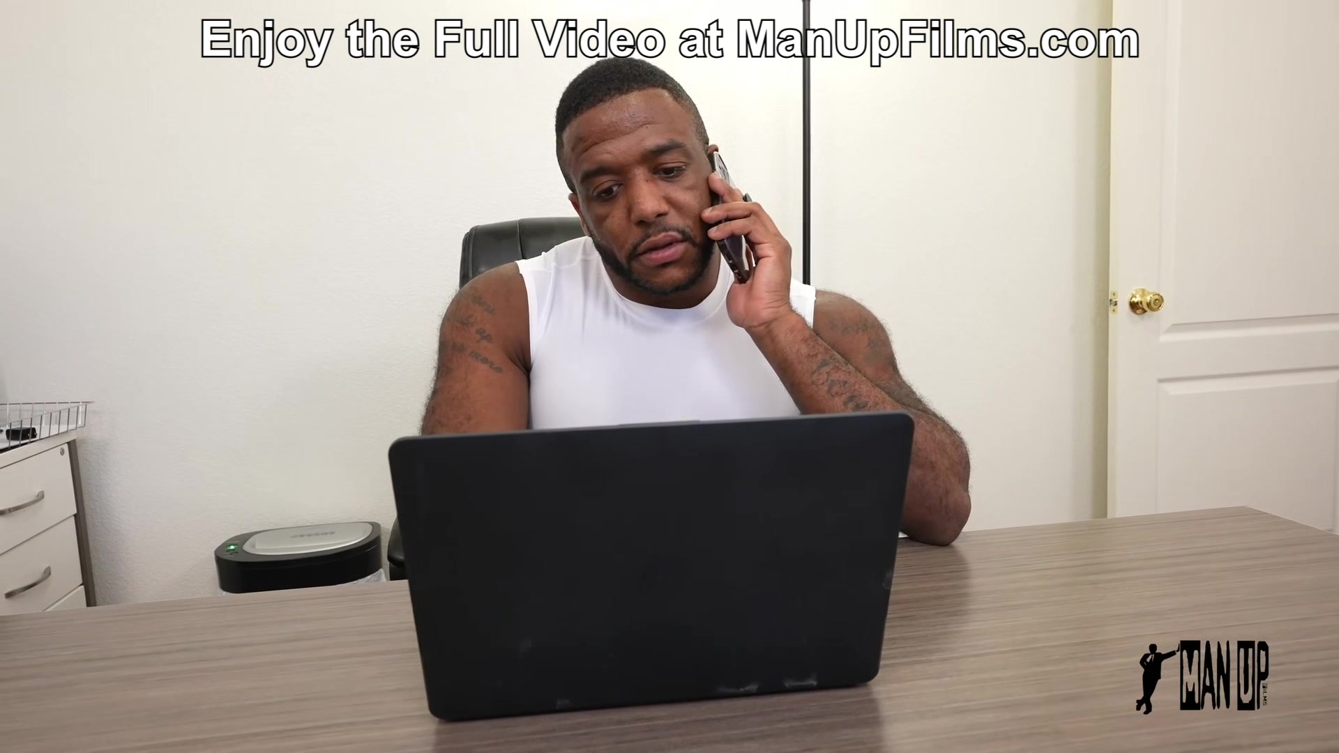 Domination Mode Activated! Gay Studs Micah Martinez and Davin Strong for ManUpFilms
