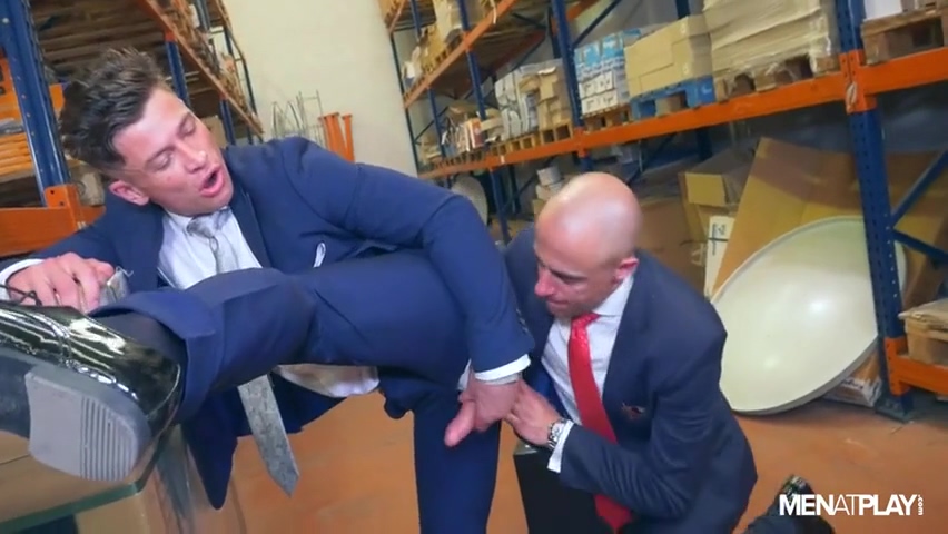 Corrupt Politician Fucks In Warehouse