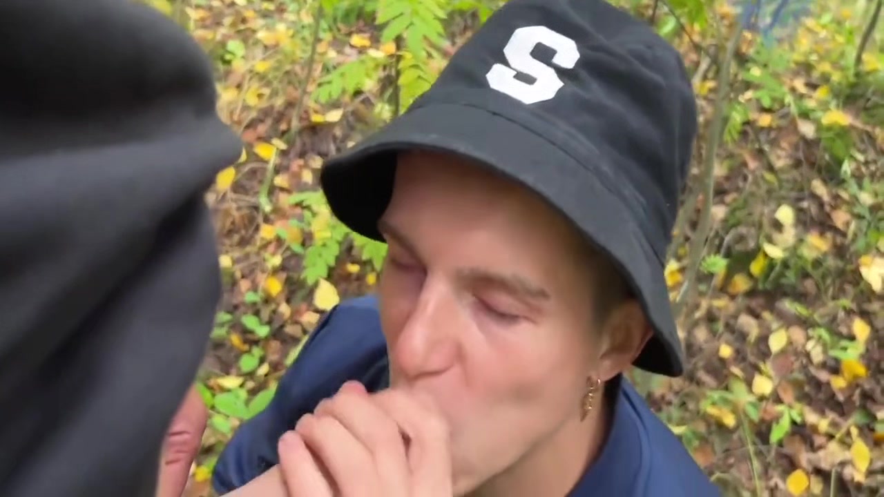 Caught A Forester Jerking Off, Fucked A Twink Hard And Finished All Over Him 17 Min