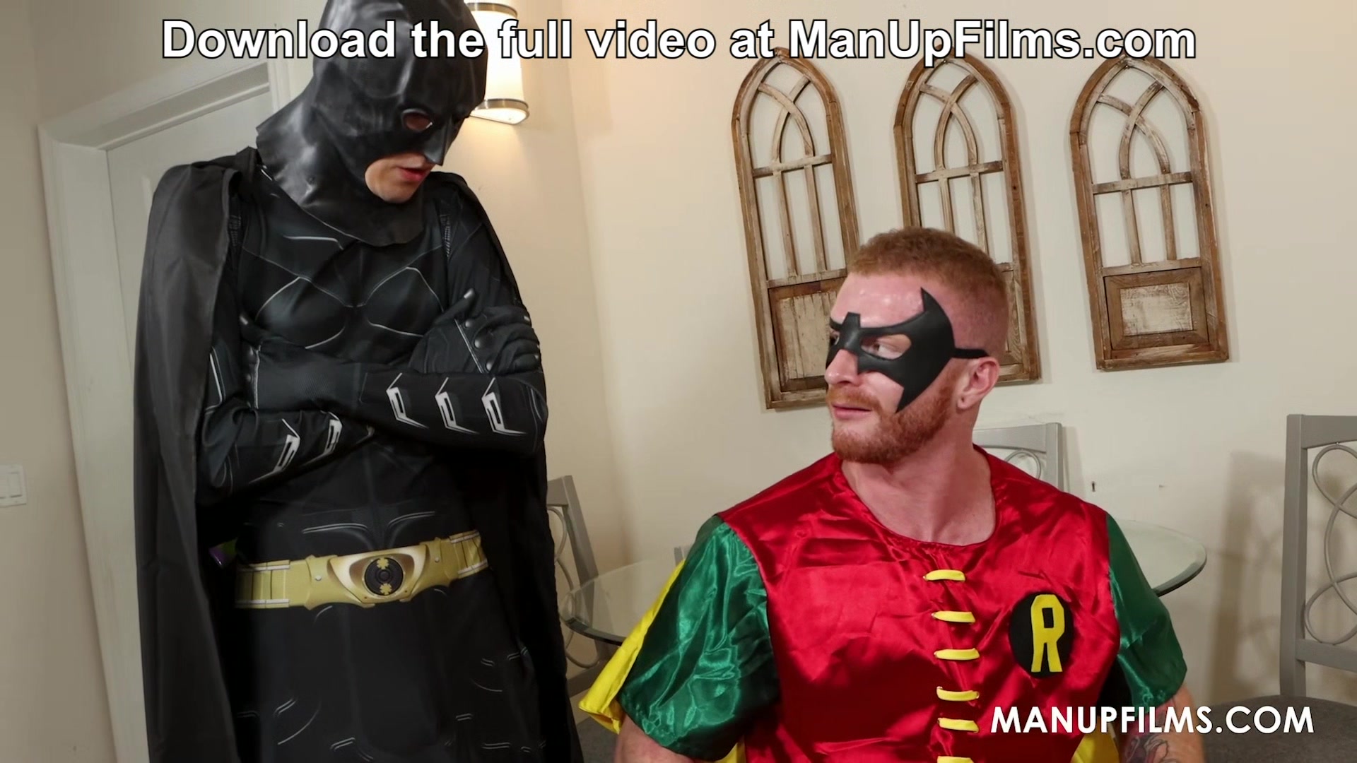 Bound Brody Fox Enjoys Andy Adler Sensual Handjob