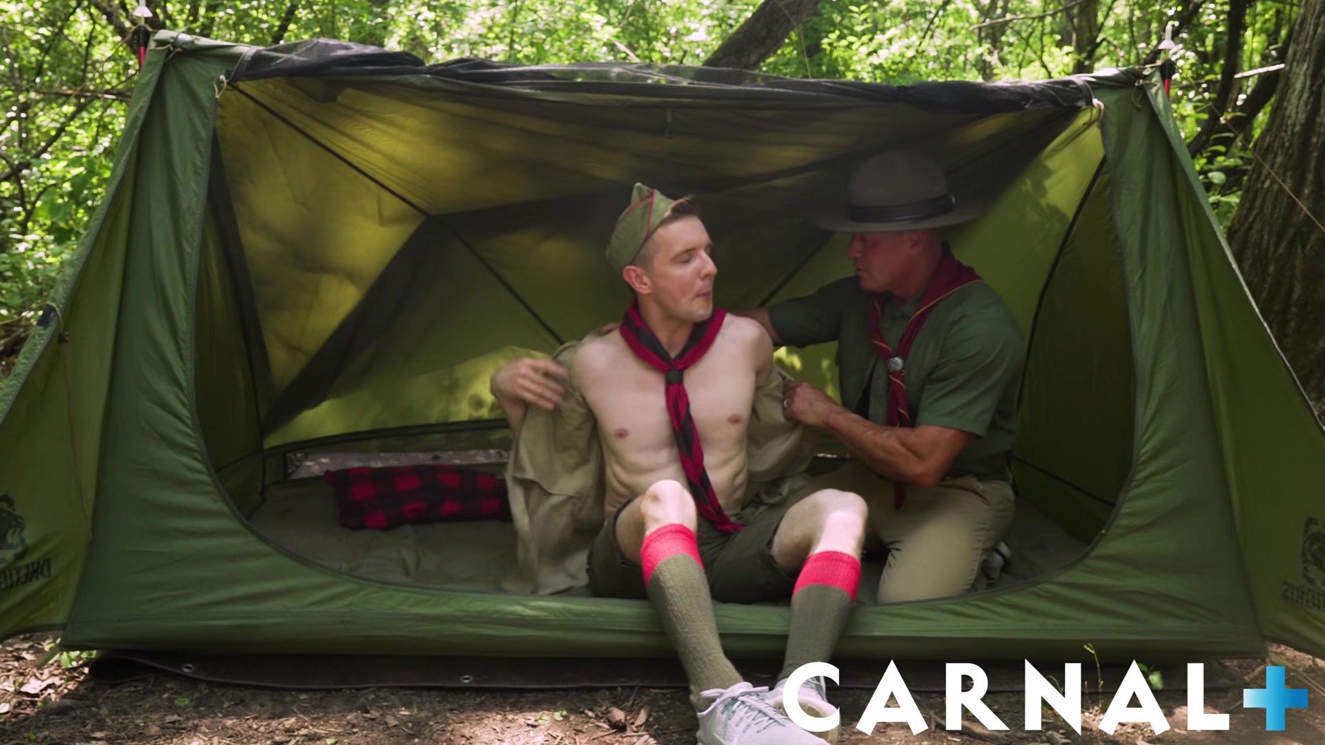 ScoutBoys DILF troop leader fucks Serg Shepard in cute Scout uniform