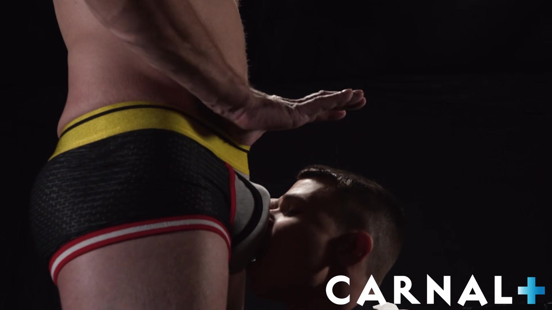 BoyForSale Girthy bear Max Sargent barebacks tiny twink Austin Young