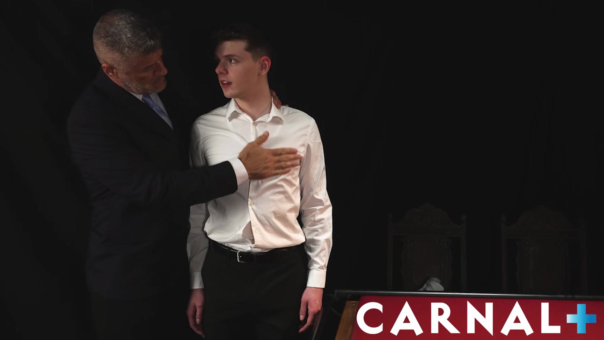 MasonicBoys Church lad Ethan Tate barebacked by big dick suited DILF