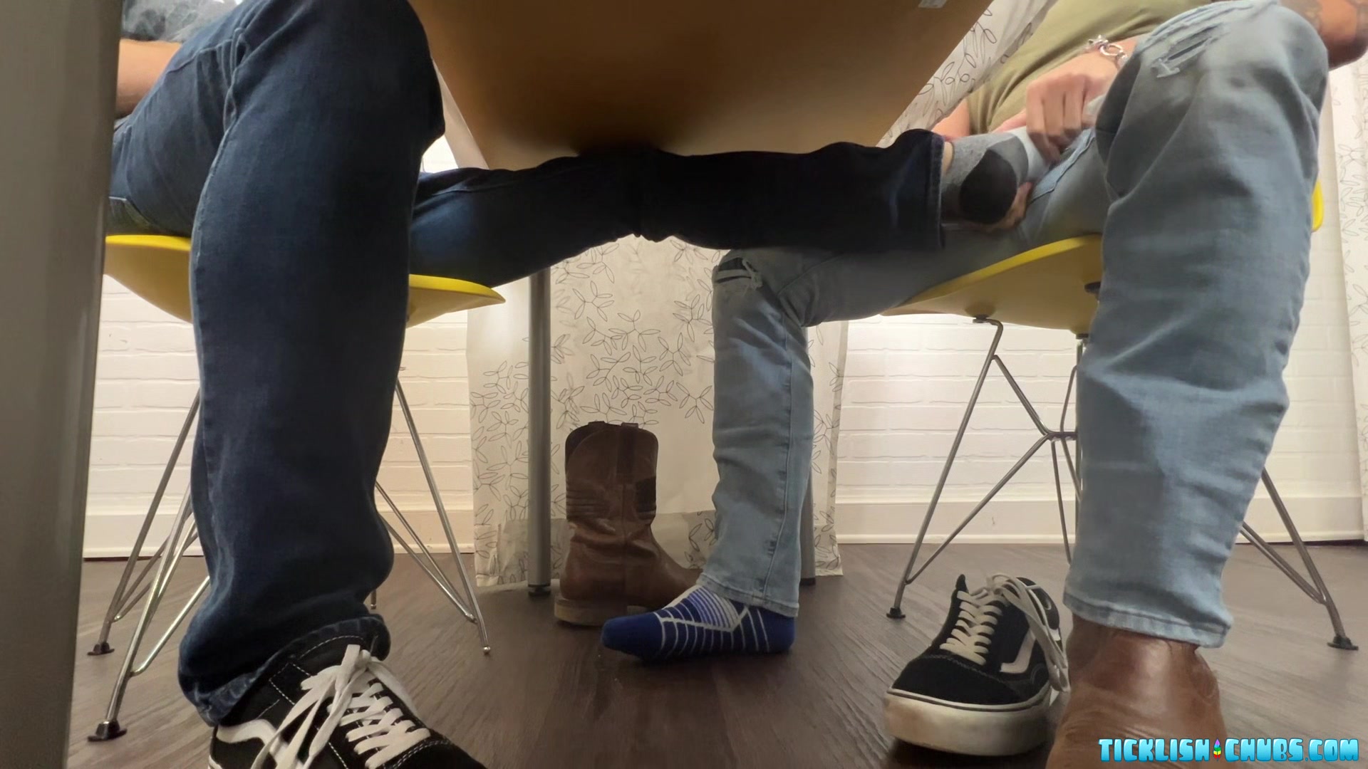 Matt Gives Ryder And Milus Slinger Some Foot Stimulations