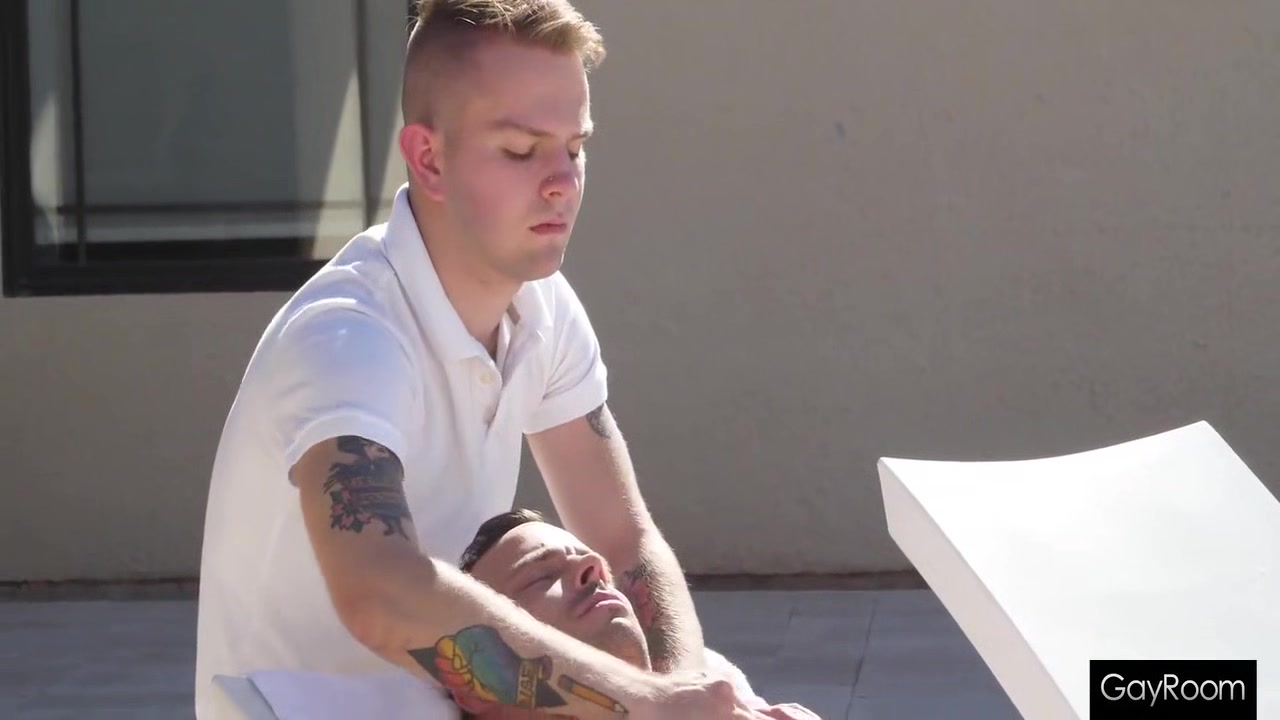 Trent Rails His Poolboys Butthole In The Summer Sun 19 Min