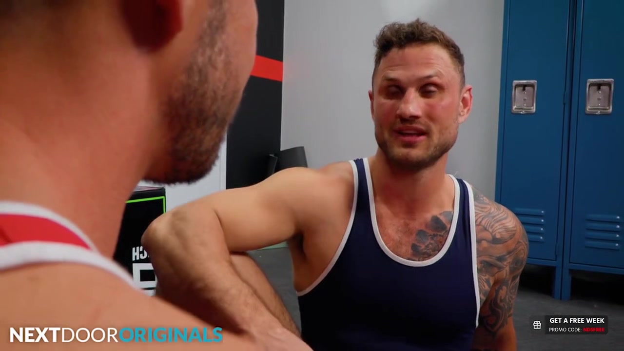 Wrestle Me! ,nasty Hunk Rivals Flip Nail
