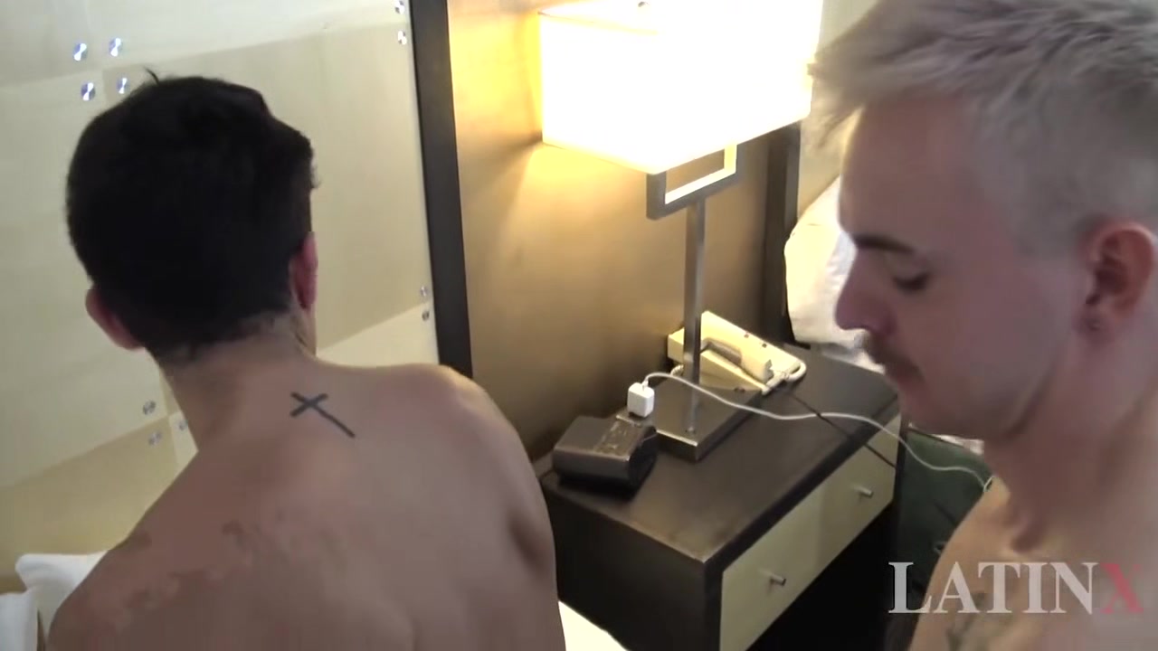Big Uncut White Cock Fucks Young Latin Ass