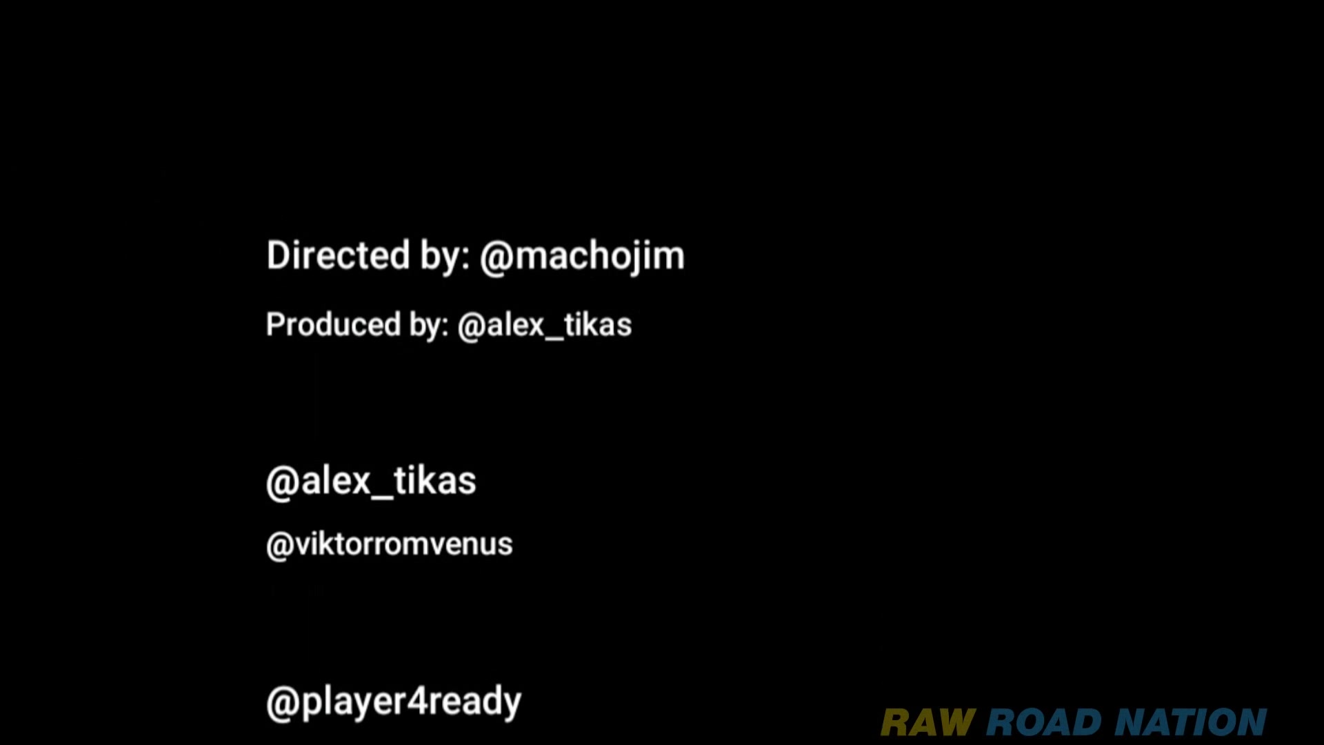 Best Film - RawRoadNation