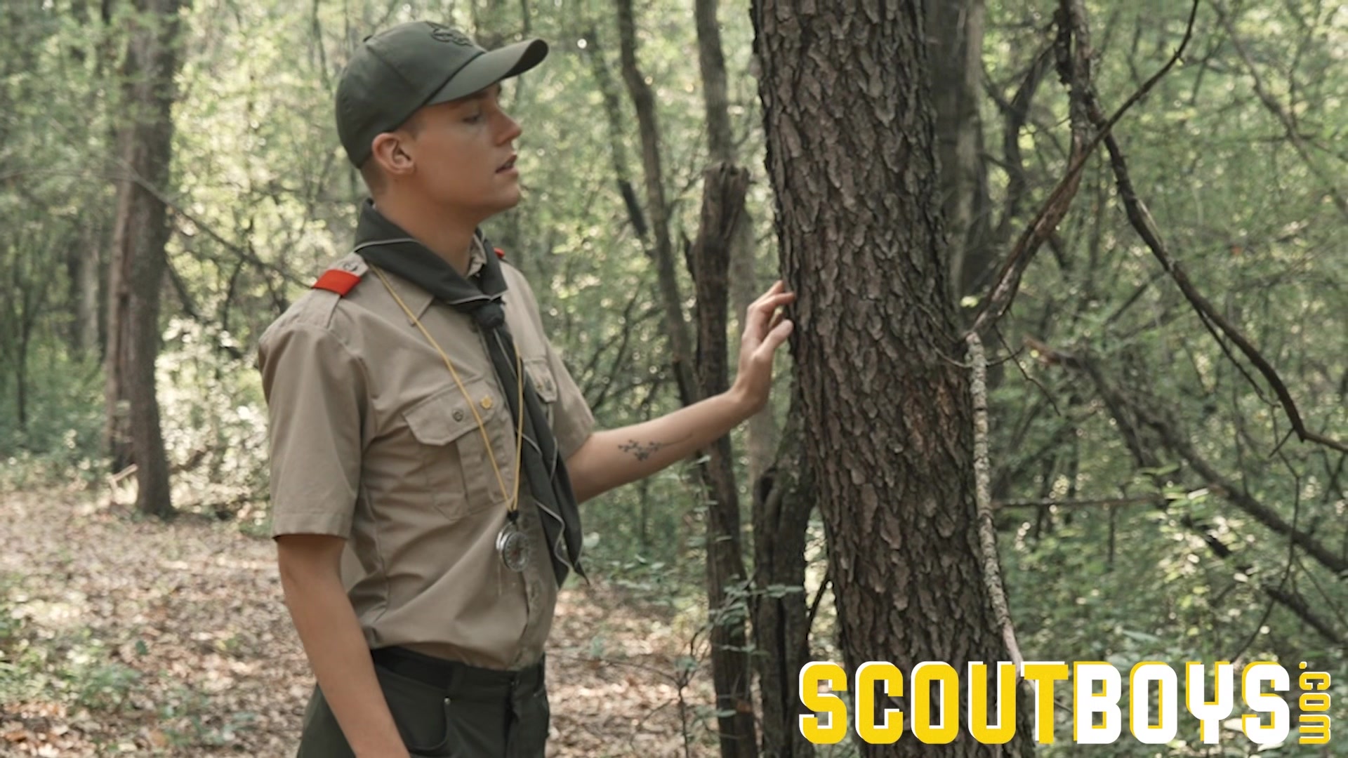 ScoutBoys Scoutmaster Dolf Dietrich barebacks blond virgin boy hard