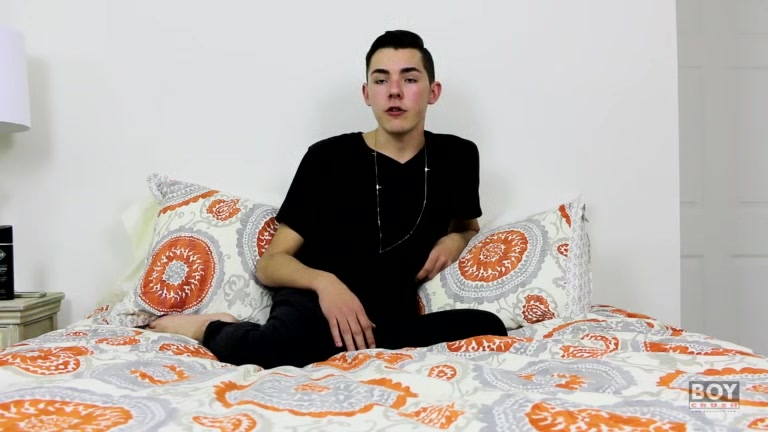 Enticing Connor Jacobs Wanks In Front Of The Camera