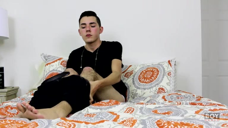 Enticing Connor Jacobs Wanks In Front Of The Camera