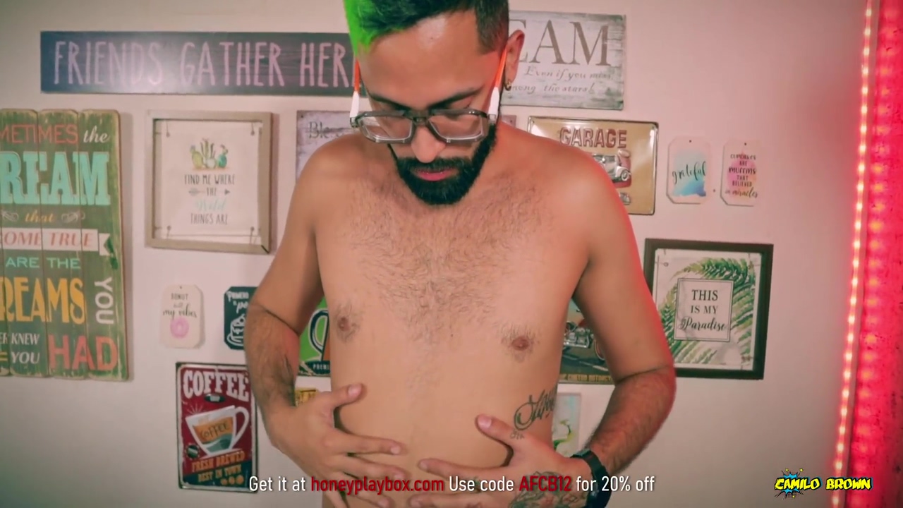 Big Cock Latino Camilo Brown Testing Honeyplaybox Dayo Vibrating, Heating And Clamping Masturbator