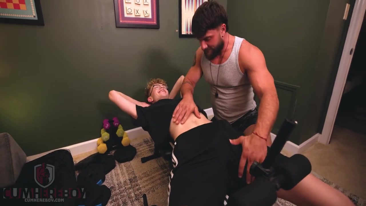 Foreign Exchange - The Workout - Heath Shows Noah Workout Tips - Oh No, Noah Needs A Massage. Lower. Right There