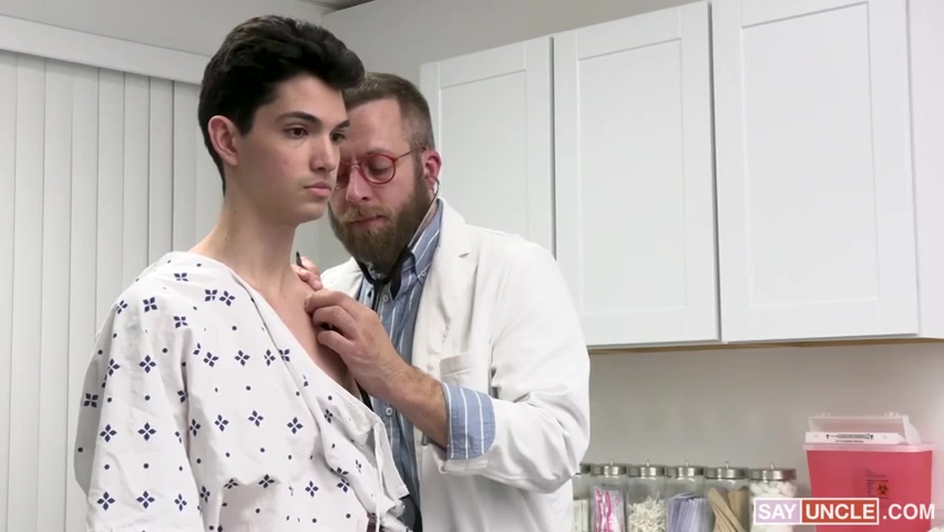 Skinny Twink Gets A Deep Anal Exam