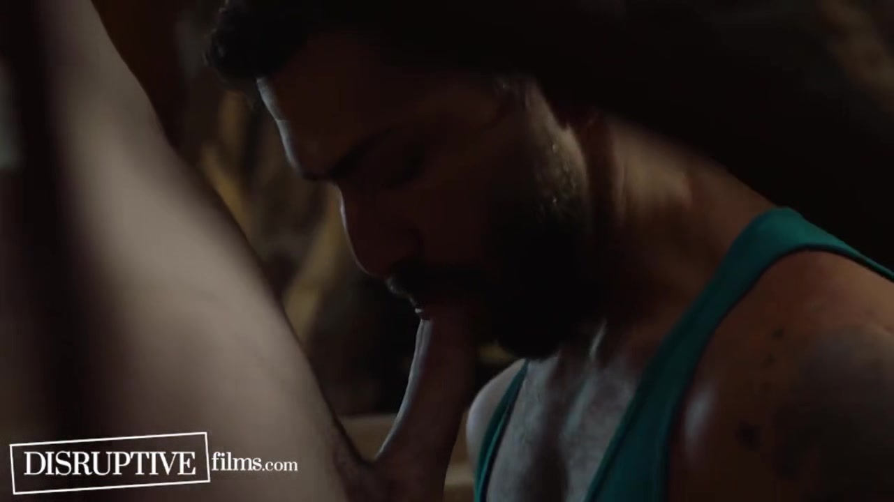 Bound Twink Becomes Wild Man On Hiking Training Camp